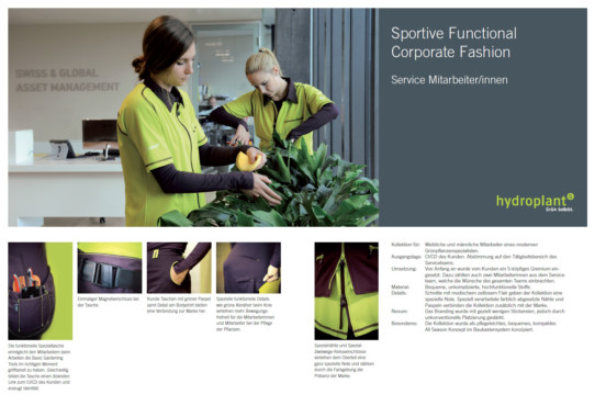 Sportive Functional Corporate Fashion
